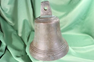 Campana de bronce con badajo original. Muy grande. S.XVIII Bronze bell Very Big - Imagen 1 de 6