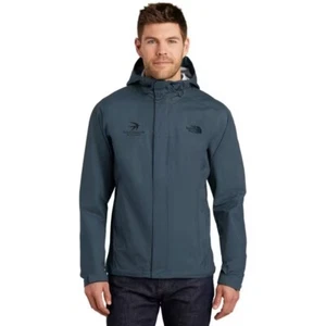 THE NORTH FACE DryVent Waterproof Windproof Hooded Rain Jacket Size XXL Blue . - Picture 1 of 13