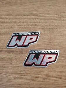 WP Glitzer Racing Suspension Logo Aufkleber Tuning Race Sticker Motorsport - Picture 1 of 1