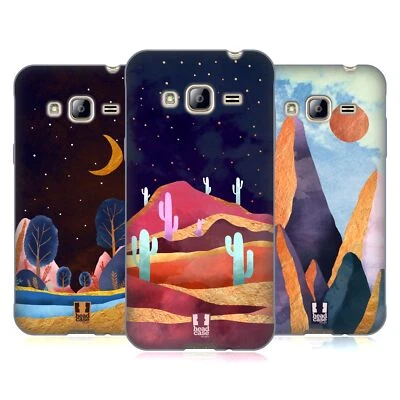 FUNDA HEAD CASE DESIGNS PAISAJES DORADOS GEL SUAVE PARA TELÉFONOS SAMSUNG 3 Foto 1 de 4