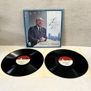 MANTOVANI ALL TIME ROMANTIC HITS 2-LP Vinyl Record 1975 Phase 4 2BP-910/11 - Picture 1 of 12