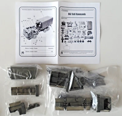 ArsenalM 1:87 Bausatz Art.Nr. 113200064 BAZ 6x6 Kommando - Bild 1 von 4