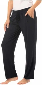 Lucky Brand Black Pajama Pants Sz S New Pockets Drawstring Elastic Waist Lounge - Picture 1 of 7