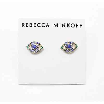 Rebecca Minkoff Evil Eye Stud Earrings #RM234 - Image 1 of 2