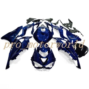 Blue Forged Carbon Fairing Kit For Kawasaki Ninja ZX6R 636 2024 2025 +Tank Cover - Picture 1 of 2