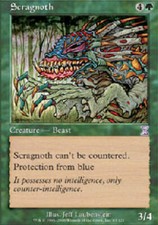 SCRAGNOTH X4 4 4X Time Spiral MTG Magic the Gathering Cards DJMagic
