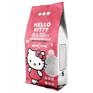 Hello Kitty Cat Litter With Baby Powder Scent Superior Clumping Cat Litter - 5L - Picture 1 of 6