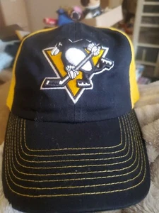 Pittsburgh Penguins NHL Logo Officially Licensed Baseball Cap NWT - Picture 1 of 4