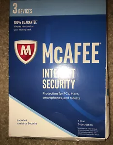 McAfee Internet Security 3 PC / 1 YEAR (Account Subscription) - Picture 1 of 2