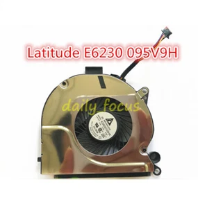 NEW for Dell Latitude E6230 Laptop cpu cooling fan 095V9H 4PIN - Bild 1 von 2