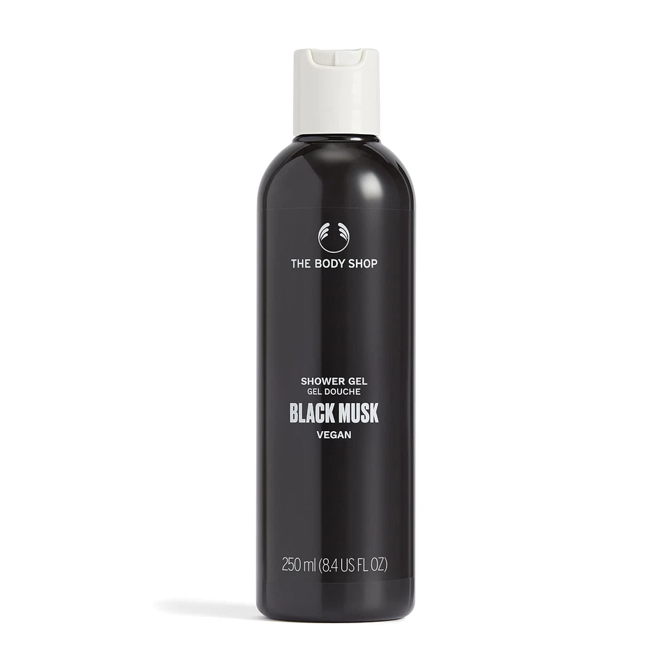 Gel de ducha vegano almizcle negro THE BODY SHOP 8,4 FL OZ  Foto 1 de 1