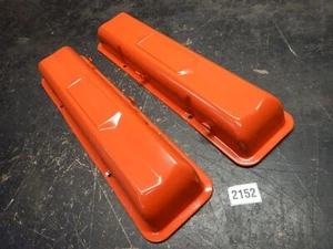 62 63 64 65 66 67 SB CHEVY 327 TIN VALVE COVERS Impala Chevelle Camaro Nova SS - Picture 1 of 11