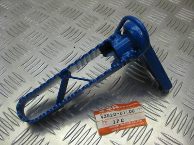 SUZUKI LT250R QuadRacer 1987-1990, barra reposapiés original nueva, lh 43520-01c00-19f Foto 1 de 4