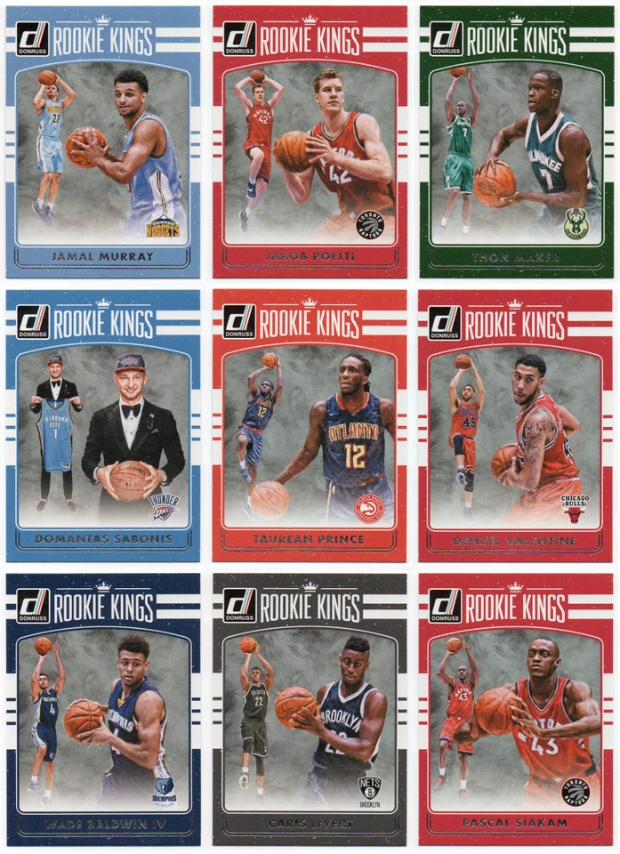 2016-17 Donruss Rookie Kings RC - Pick Any - Image 1 of 1