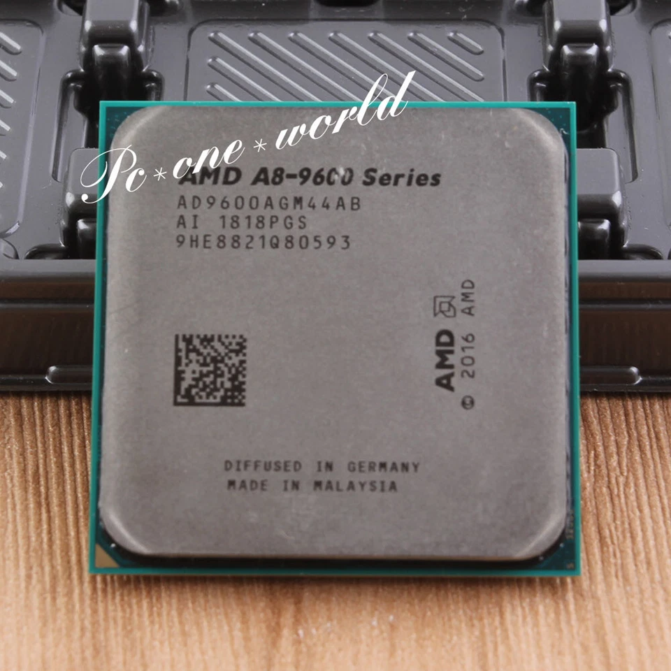 100% OK AD9600AGM44AB AMD A8-Series A8-9600 3.1GHz Processor Socket AM4 CPU - Image 1 of 1