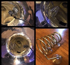 1-Sousaphone Mic Holder/Detenedor Resorte De Microfono Para Tuba Banda Tamborazo - Picture 1 of 9