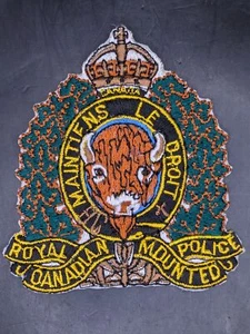 Polizei Police US Patch Ärmelabzeichen USA Royal Police Canadian Mounted - Bild 1 von 1