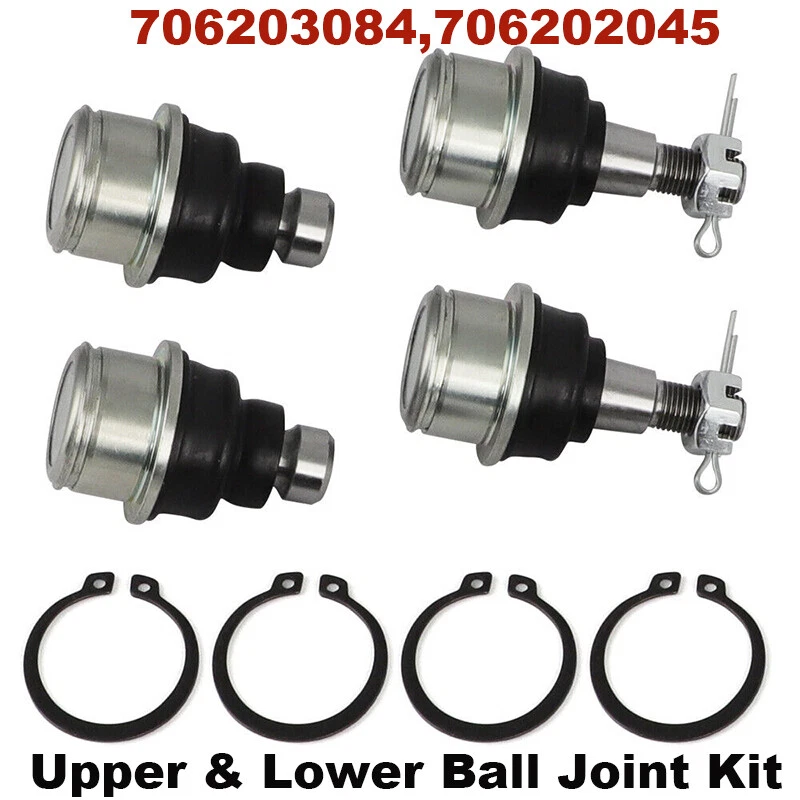 Upper & Lower Ball Joint Kit For Can-Am Maverick X3 Max 1000 06203084 706202045 - Image 1 of 4