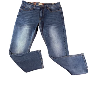 Herren Hudson & Barrow Slim Straight Stretch Jeans Blau Denim Größe 36x30 - Bild 1 von 8