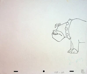 Rude Dog and the Dweebs Production Cartoon Hand Drawn Production Pencil #MF - Bild 1 von 2
