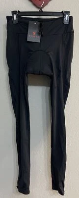 Spoear Adult Large Black Padded Fitted Bike Riding Cycling Leggings NWT! M56 - Image 1 of 4