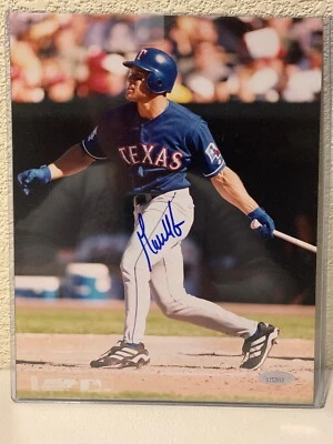 Gabe Kapler Signed Texas Rangers 8x10 Photo Tristar - Image 1 of 4