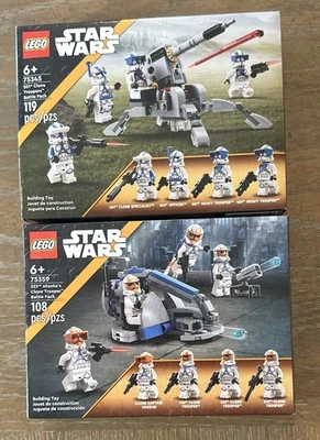 Lego Star Wars Clone Trooper Battle Packs 75359 & 75345 332nd 501st See Images - Image 1 of 2