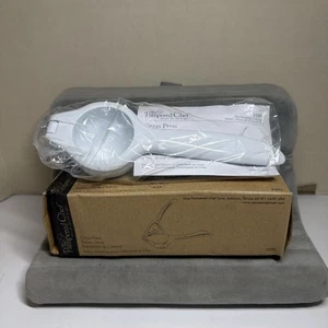 Pampered Chef Zitruspresse #2595 - beschichtetes Aluminium, 9" weiß - Neu - Bild 1 von 7