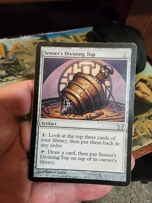 Champions of Kamigawa  MTG 1  Sensei's Divining Top Magic - Image 1 of 2