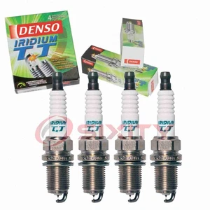 4 pc Denso Iridium TT Spark Plugs for 1989 Mazda B2600 2.6L L4 Ignition vr - Picture 1 of 5