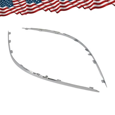 L+R Front Trim Strip Fits for 2007-2009 Mercedes-Benz E320 E350 E550 E63 AMG - Image 1 of 4