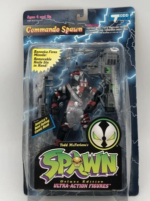 Figura de acción Spawn Commando Spawn exclusiva Gold Guns Edition Foto 1 de 4