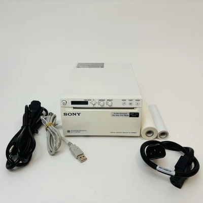 Sony UP-D898MD White Digital Graphic Thermal Printer With Cord Tested & Working - Image 1 of 4