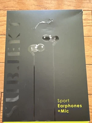 Subjekt Sport Earphones + Mic New in Box (box slightly damaged) - Image 1 of 4