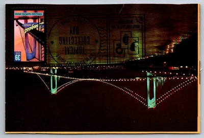 #4052 Longest Span Verrazano Narrows Bridge Maxi Card - Image 1 of 2