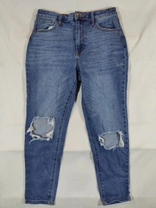 Nobo No Boundaries Jeans Damen Junior 11 Skinny Distressed zerrissen Medium Wash - Bild 1 von 10
