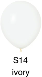 Palloncino lattice standard colore avorio alta qualità elio 5"10"12" diverso... - Foto 1 di 1