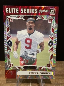 2025 Donruss Football Elite Series Emeka Egbuka #ESR-EEA. Buccaneers. WB - Picture 1 of 2