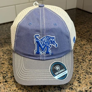 Memphis Tigers Top Of The World Mesh SnapBack Hat Cap New - Picture 1 of 11