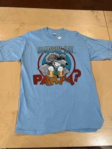 New Old Stock With Tag Vintage 90s Sun Sportswear Someone Say Party? T-Shirt XL - Picture 1 of 5