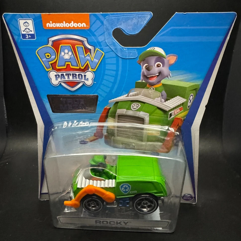 Nickelodeon/spin Master Paw Patrol Rocky True Metal Die Cast 3