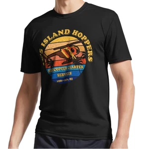 New TC's Island Hoppers Magnum PI Worn Active Logo T-Shirt Funny Size S to 5XL - Picture 1 of 5
