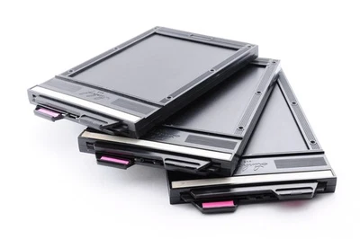 Linhof 4x5 Cut Film Holder Lot of 3 Exc+5 Large Format Y3411 - Image 1 of 4