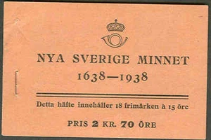 Suecia (H35bc) Scott 274b/a, 15 horas Nuevo Folleto de Suecia, Facit $360.00 - Imagen 1 de 1