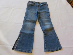 Zana-Di Jeans Youth Girls Pants Denim Jeans Blue Size 5 Bling GUC Pre-owned - Picture 1 of 6