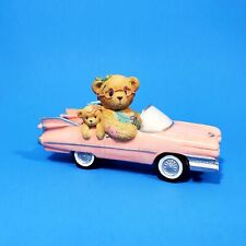 Cherished Teddies Figurines EVELYN A Girl With Style 104662 Pink Car D