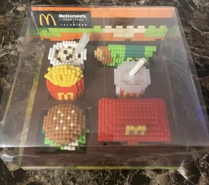 AUTHENTIC Nanoblock x Mcdonald's Food Icon Set of 6 with Special Display Box - Picture 1 of 10