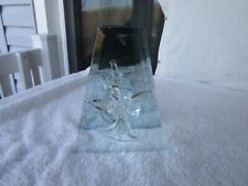 LOVELY~HALLMARK GIFTS  6.5" MIRRORED ANGEL CANDLE HOLDER!!