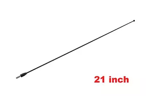 21" inch Black Stainless Antenna Mast Radio AM/FM for Chevrolet Lumina 1990-2001 - Picture 1 of 9