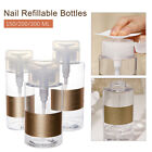 150/200/300ml Nail Art Pump Dispenser Empty Bottle Remover Makeup Bottle   AP